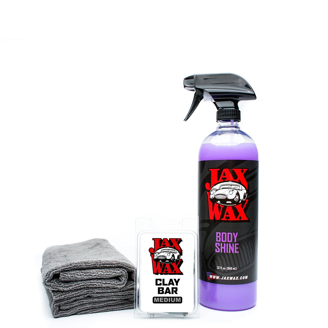 Jax Wax, Professional Clay Bar, Heavy (200 gram), Clay Bar Kit, Car Clay
