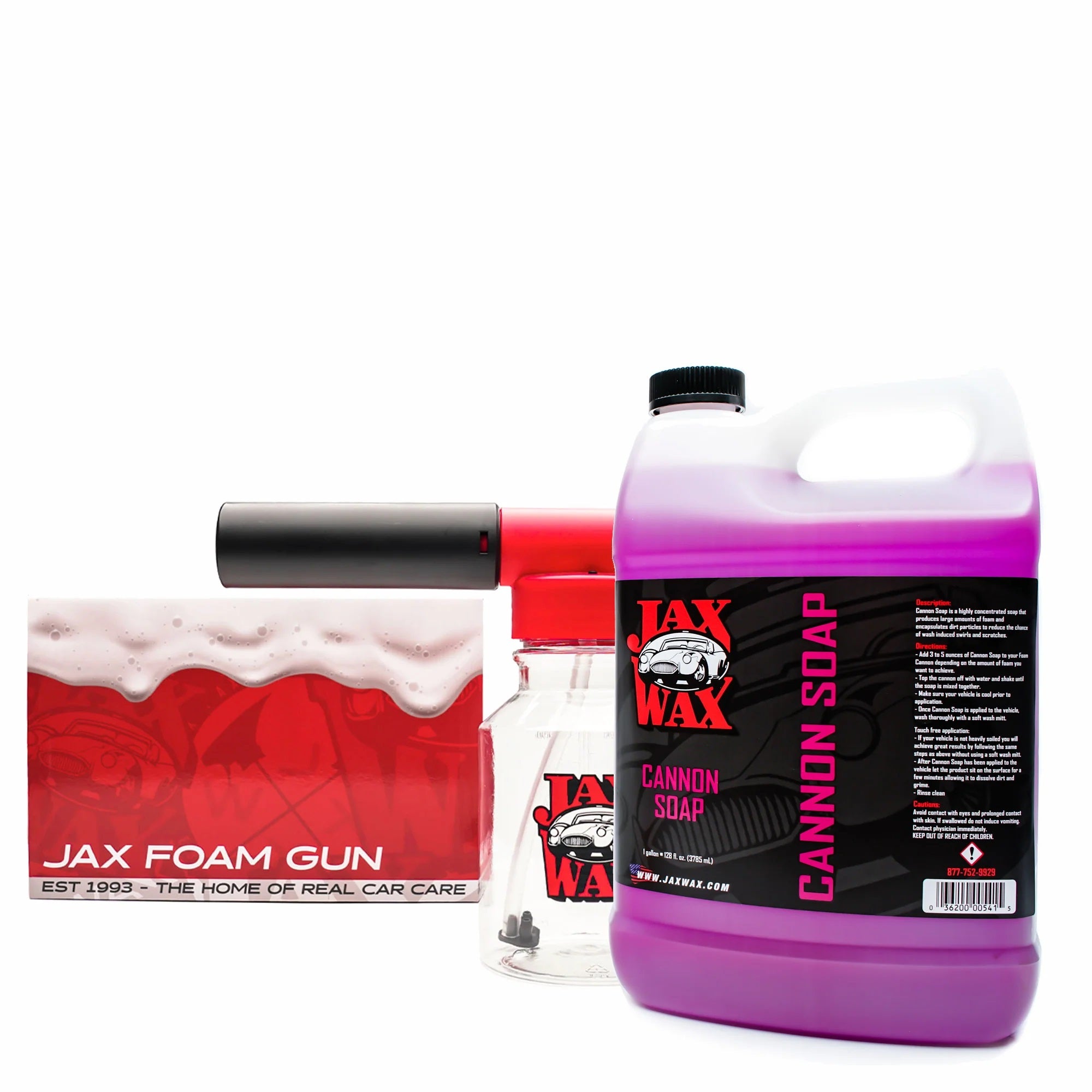 Jax Wax Foam Cannon – Paint Bull Repair